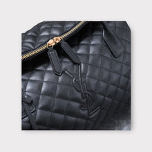 Load image into Gallery viewer, Jackson Black Quilted Carry On Travel Bag