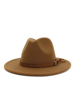 Load image into Gallery viewer, Unforgettable Coffee Wide Brim Fedora Hat