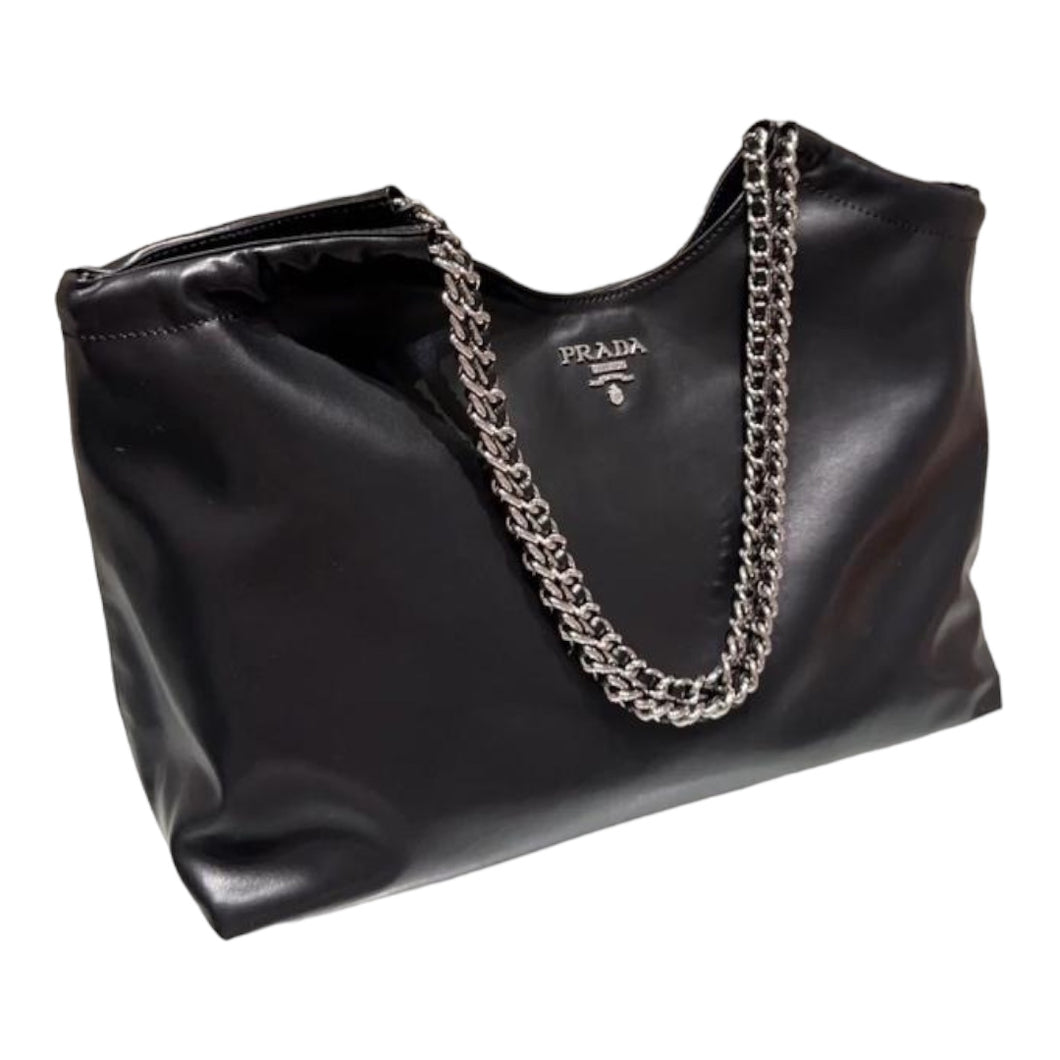 Palmer Black Chain Shoulder Bag