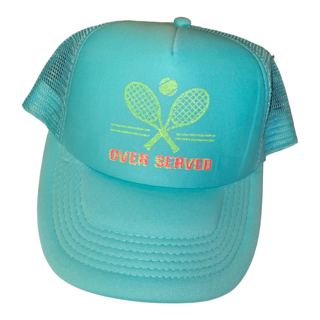 Over Served Tennis Hat