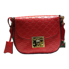 Load image into Gallery viewer, Ava Embossed Saddle Bag
