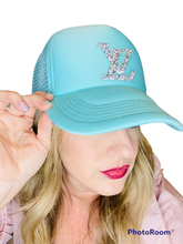 Load image into Gallery viewer, Jeweled Trucker Hat
