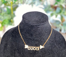 Load image into Gallery viewer, Arrow To My GG Heart Necklace
