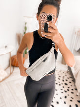 Load image into Gallery viewer, Sporty Gray Bumbag
